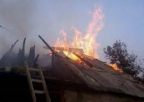 Հրդեհ անասնագոմի տանիքում